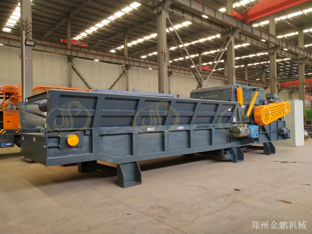 郑州金鹏大型10吨木材粉碎机在废旧木材处理中的配置与应用