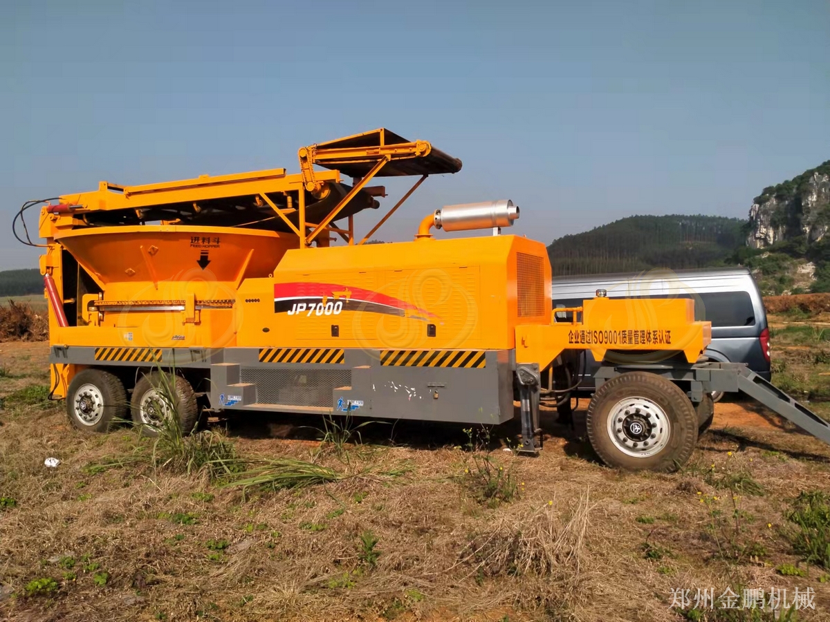 郑州金鹏固定型大型树枝粉碎机连续作业与型号配置