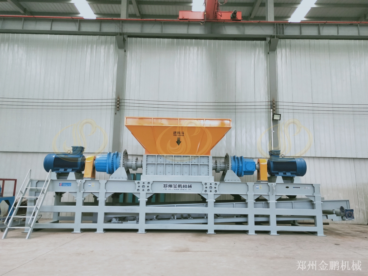 郑州金鹏大型麦秸粉碎机选型与集中料场作业配置参考